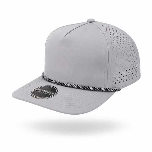 Light Grey with Chainlink Rope 5 Panel Performance